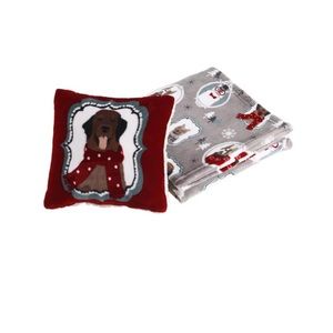 Cannon Pillow And Throw Set NEW!